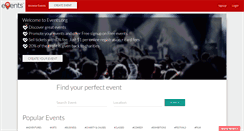 Desktop Screenshot of events.org