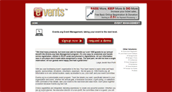 Desktop Screenshot of events.management.events.org